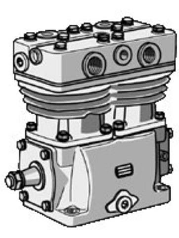 Knorr-Bremse Compressor (Twin) LP4957 - II17395X00