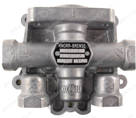 Knorr-Bremse Four Circuit Prot. Valve AE4612 - II38801F